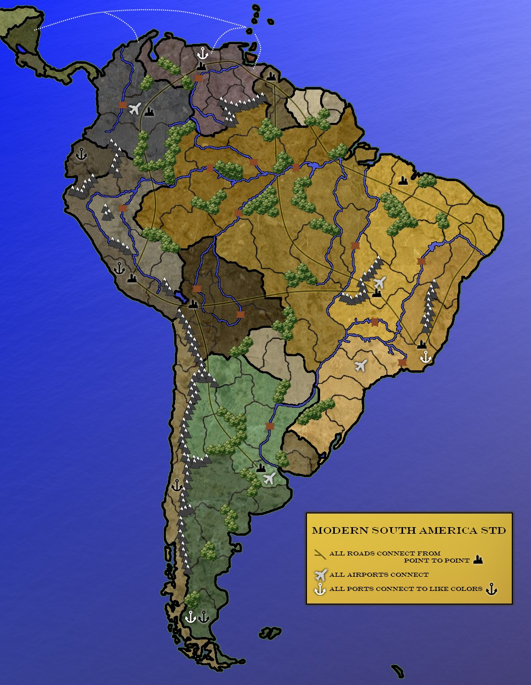 the map